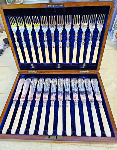 Silber besteckset teilig - silber, im