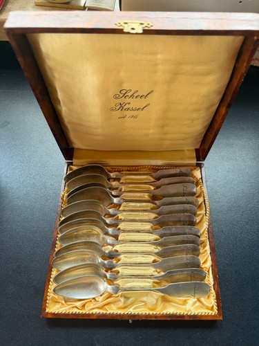 Silberbesteck aus 800er silber - aus,
