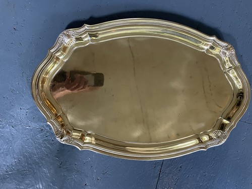 Jugendstil serviertablett oval - serviertablett,