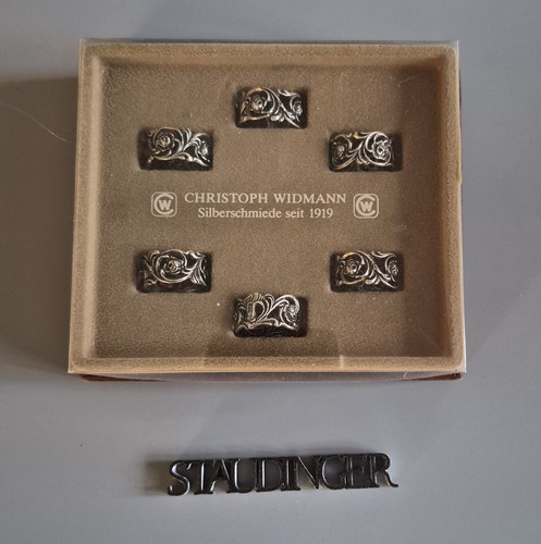 Serviettenringe 835er silber - serviettenringe,