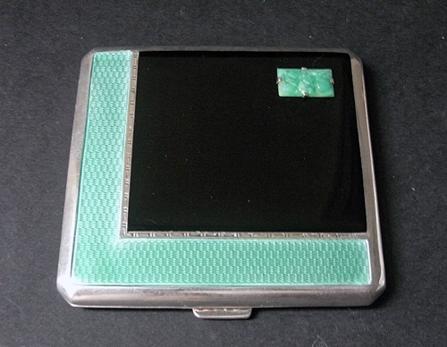 Etui art déco aus - dÉco, 925er