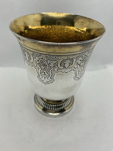 Massiver fußbecher - fußbecher, /
