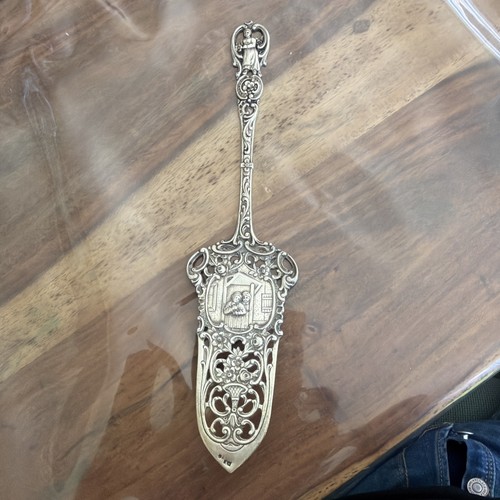 Antiker silber gebäckheber - antiker,