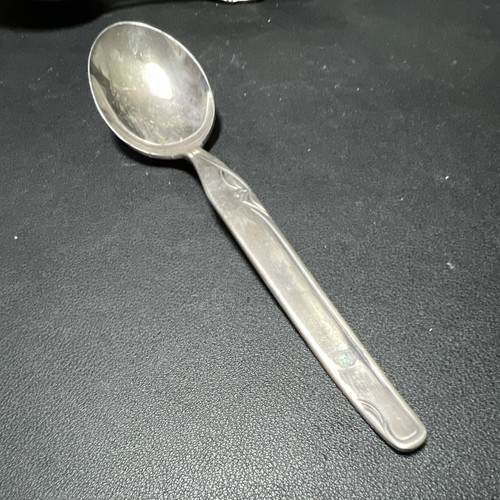 Antiker löffel silberfarben - antiker,