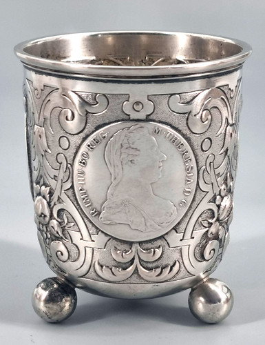 Historismus kugelfuß münz - kugelfuß,