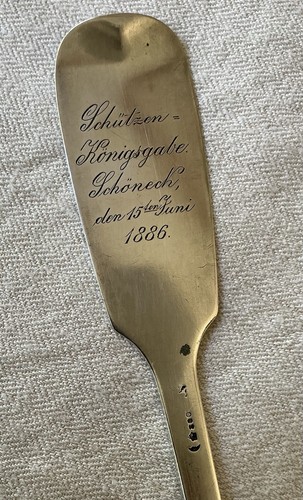 Alter 800er silberlöffel - 800er,