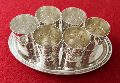 Brandimarte 6 silberbecher - /,