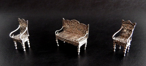 Miniatur sitzmöbelset - miniatur,