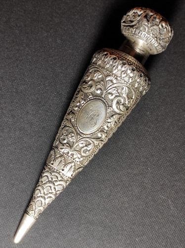 Parfümflakon silber reich - parfümflakon,,