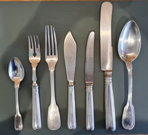 800 silber egoisten - egoisten-besteck, h