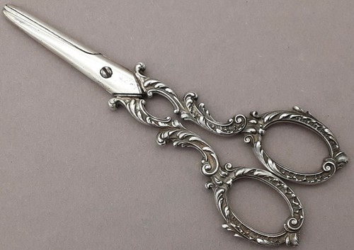 Traubenschere silber 800 - silber,