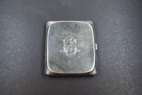 Antike zigarettendose silber - antike,